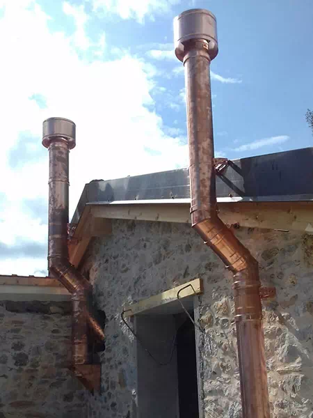 doppia canna fumaria